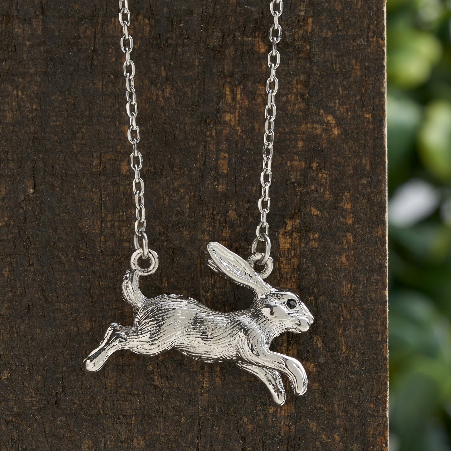 Jumping Hare Necklace