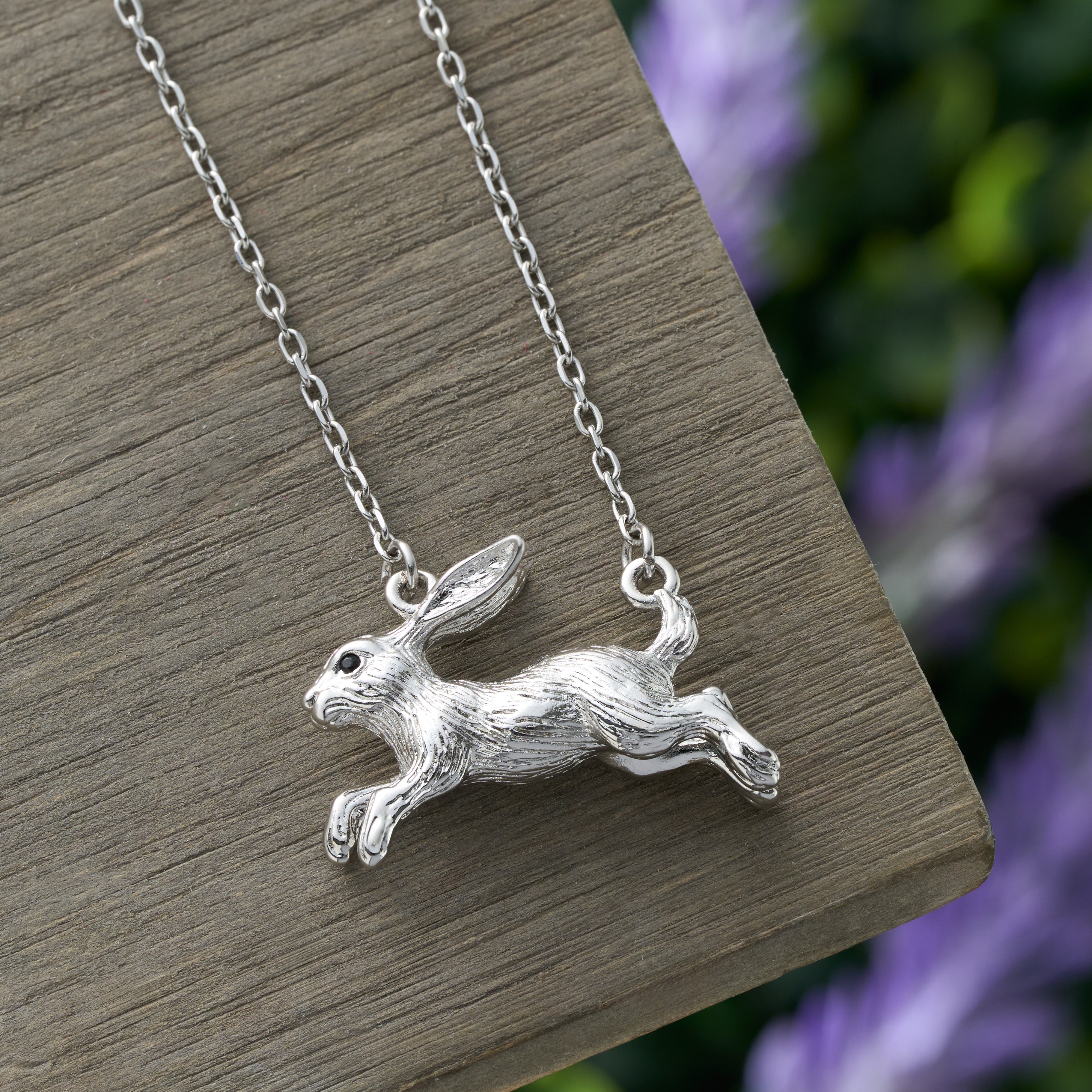 Jumping Hare Necklace – Chadds Ford Jewelry Jumping Hare Necklace – Chadds Ford Jewelry