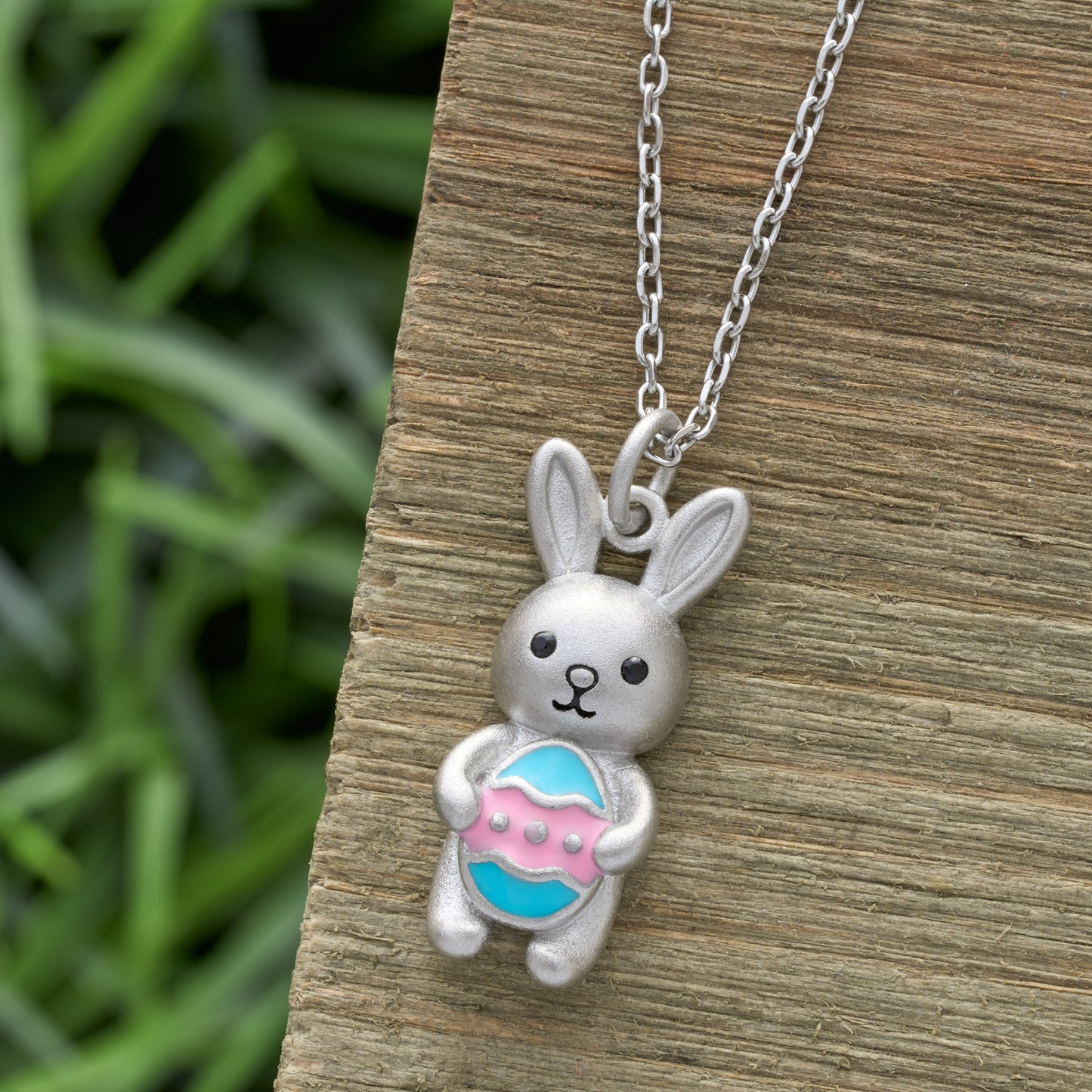 Easter Egg Bunny Necklace
