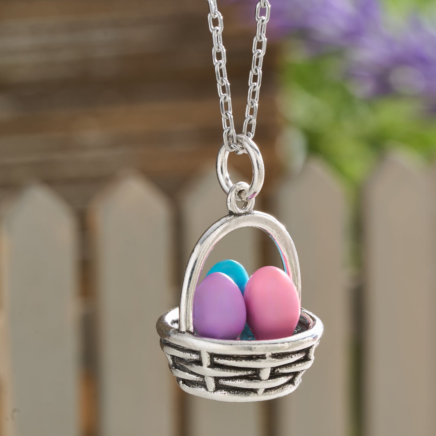 Easter Basket Necklace