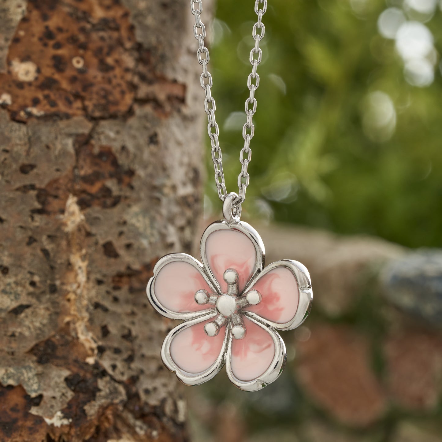 Enamel Cherry Blossom Gift Set