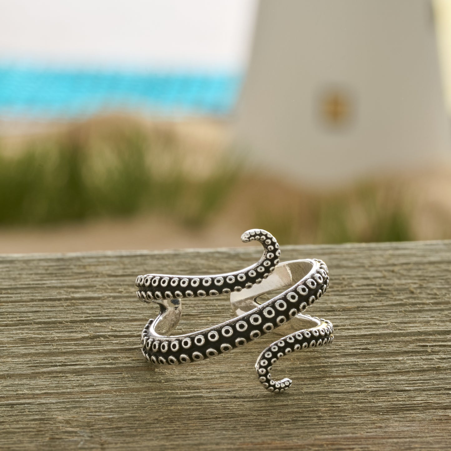 Octopus Tentacle Cuff & Ring Gift Set