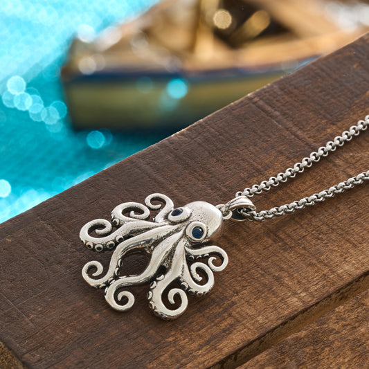 Vintage Octopus Necklace
