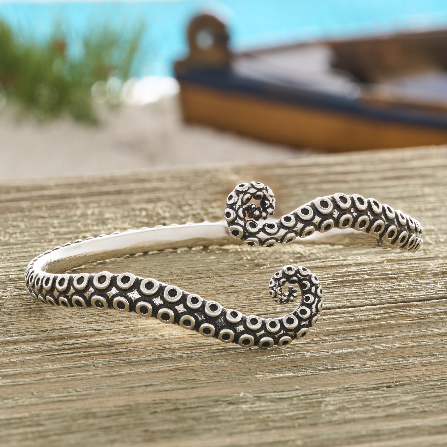 Octopus Tentacle Cuff Bracelet