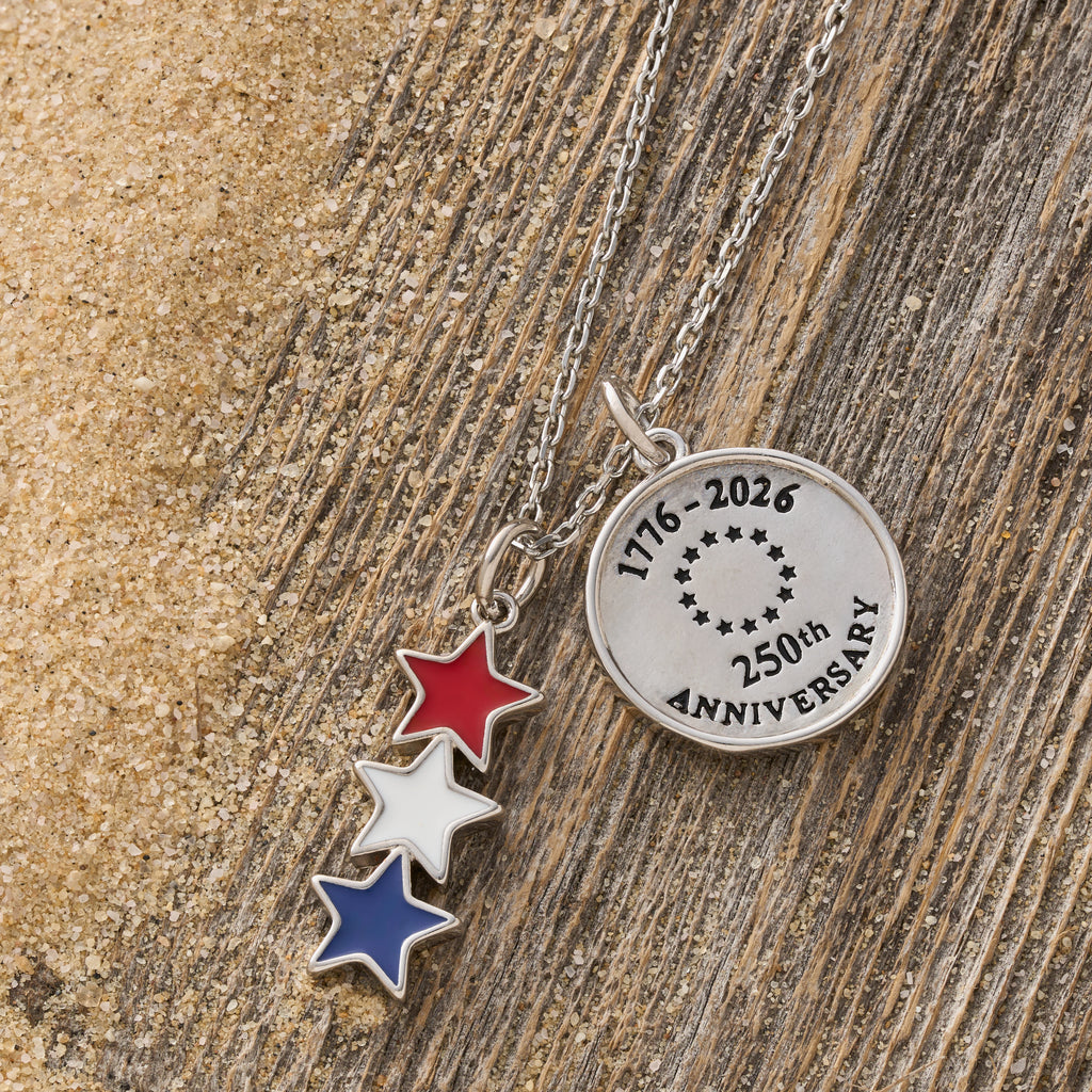 USA 250th Anniversary Necklace
