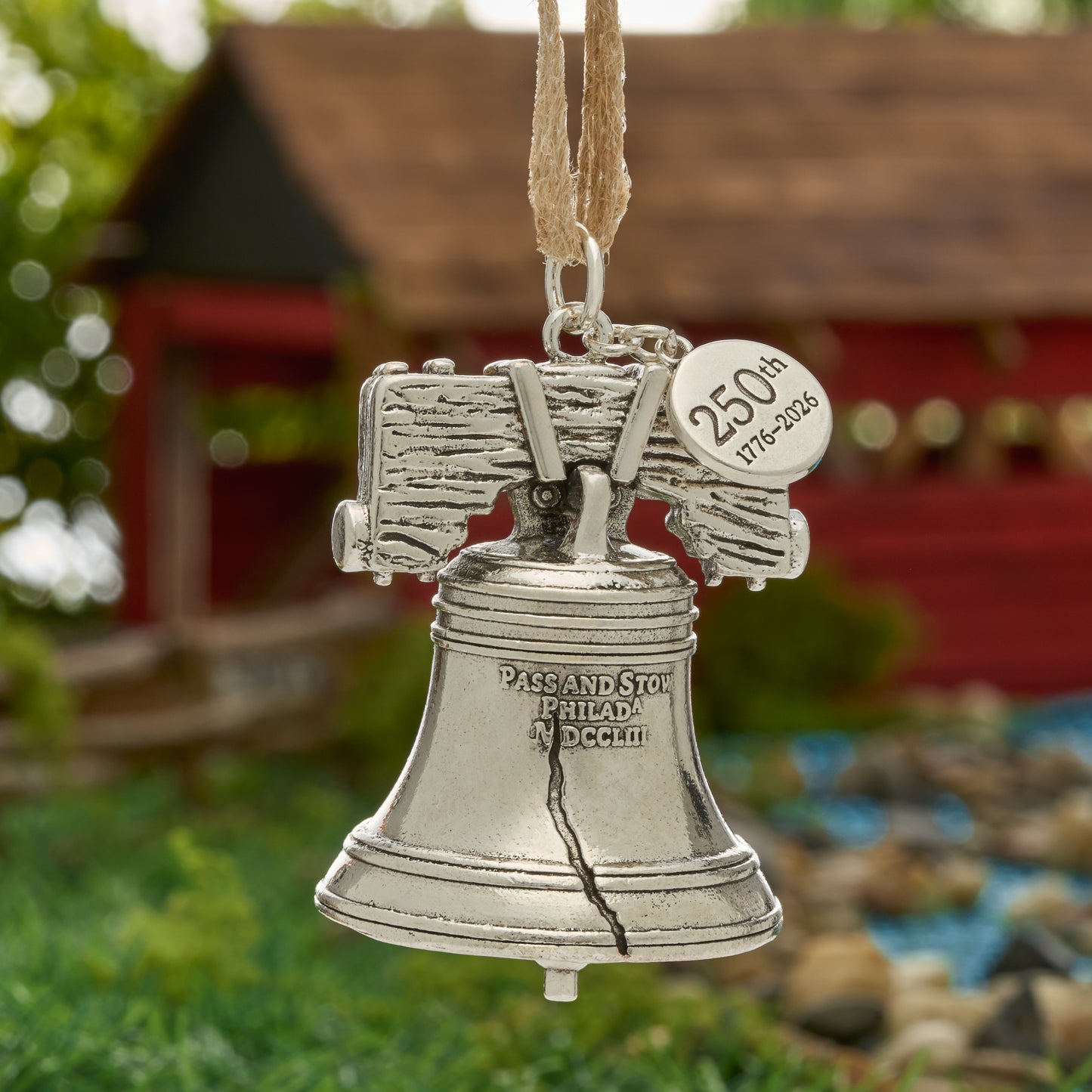 Vintage Liberty Bell Ornament