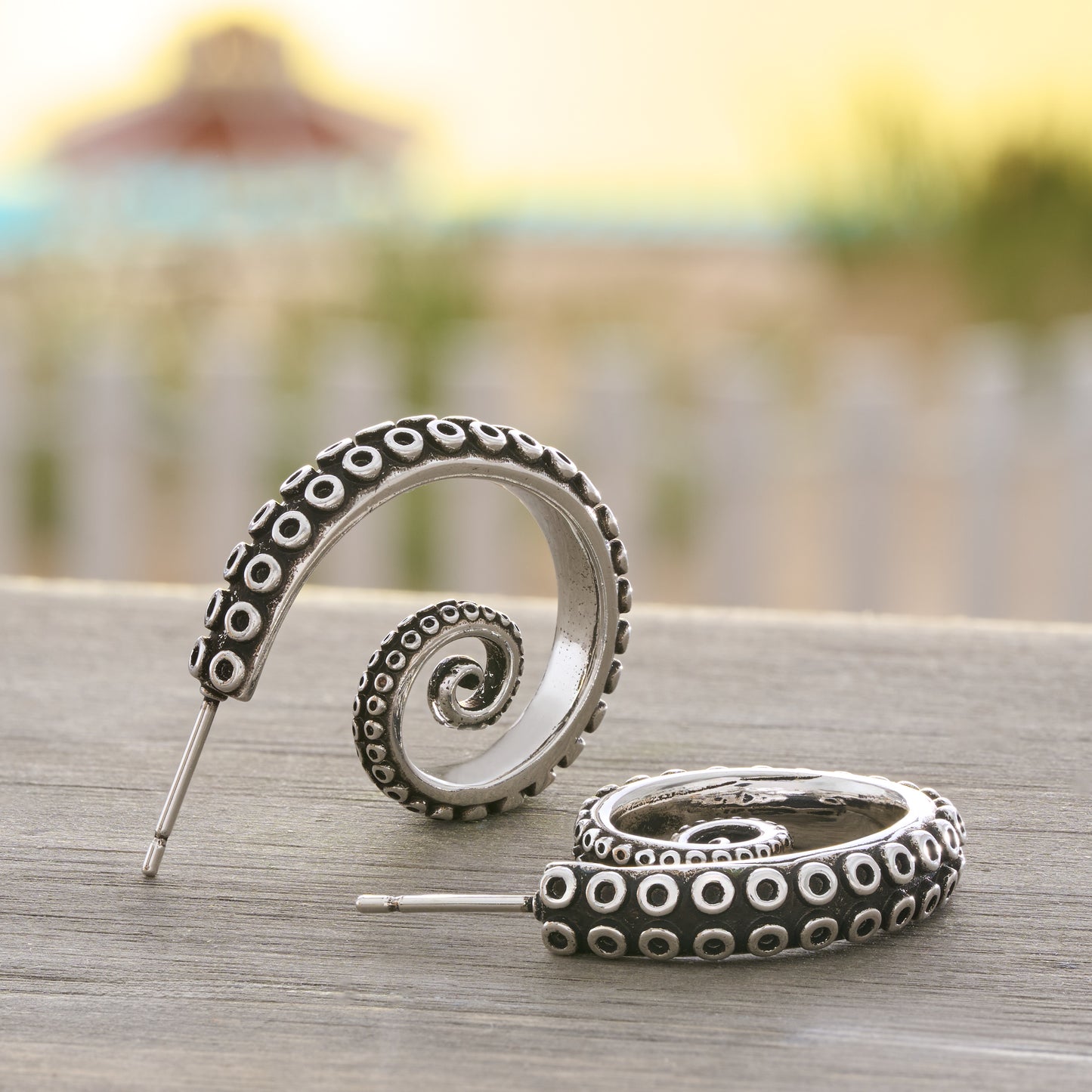 Octopus Tentacle Earrings