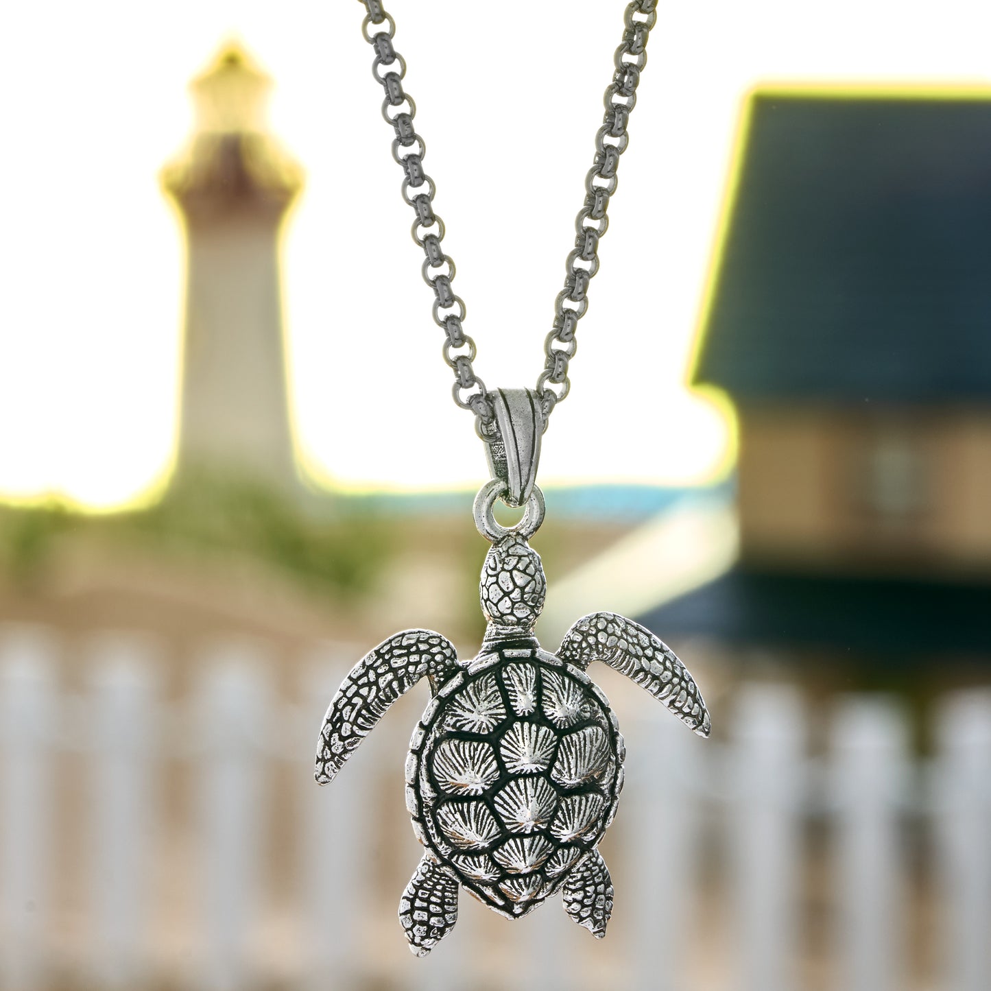 Vintage Sea Turtle Necklace