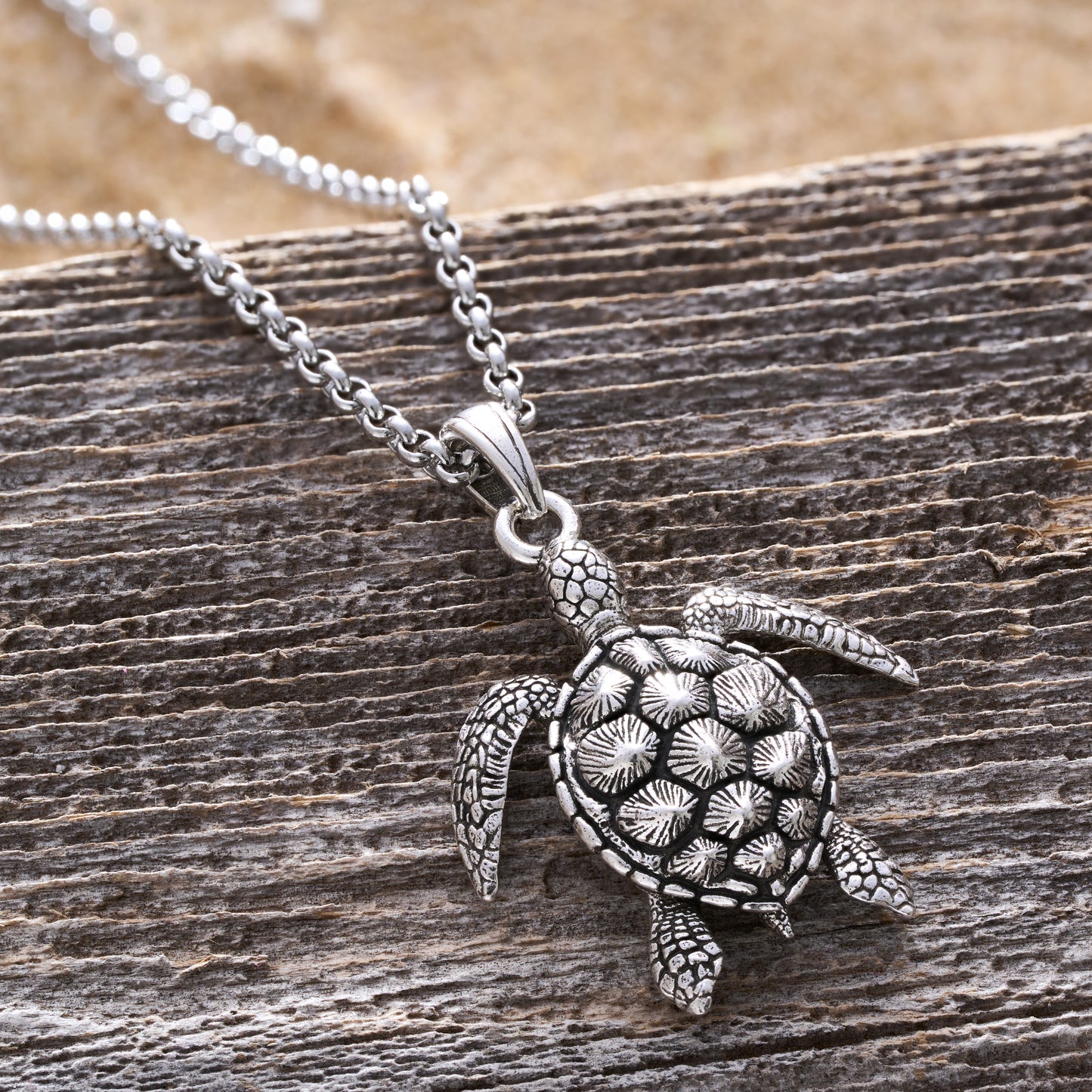 Vintage Sea Turtle Necklace