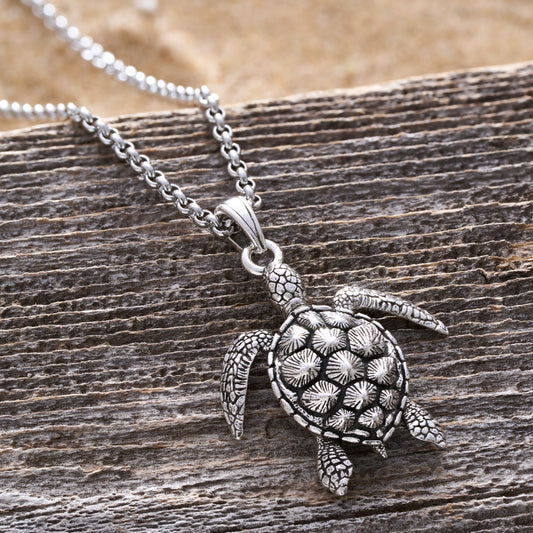 Vintage Sea Turtle Necklace