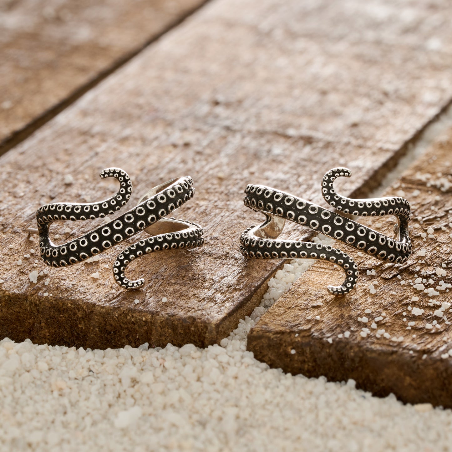 Octopus Tentacle Studs