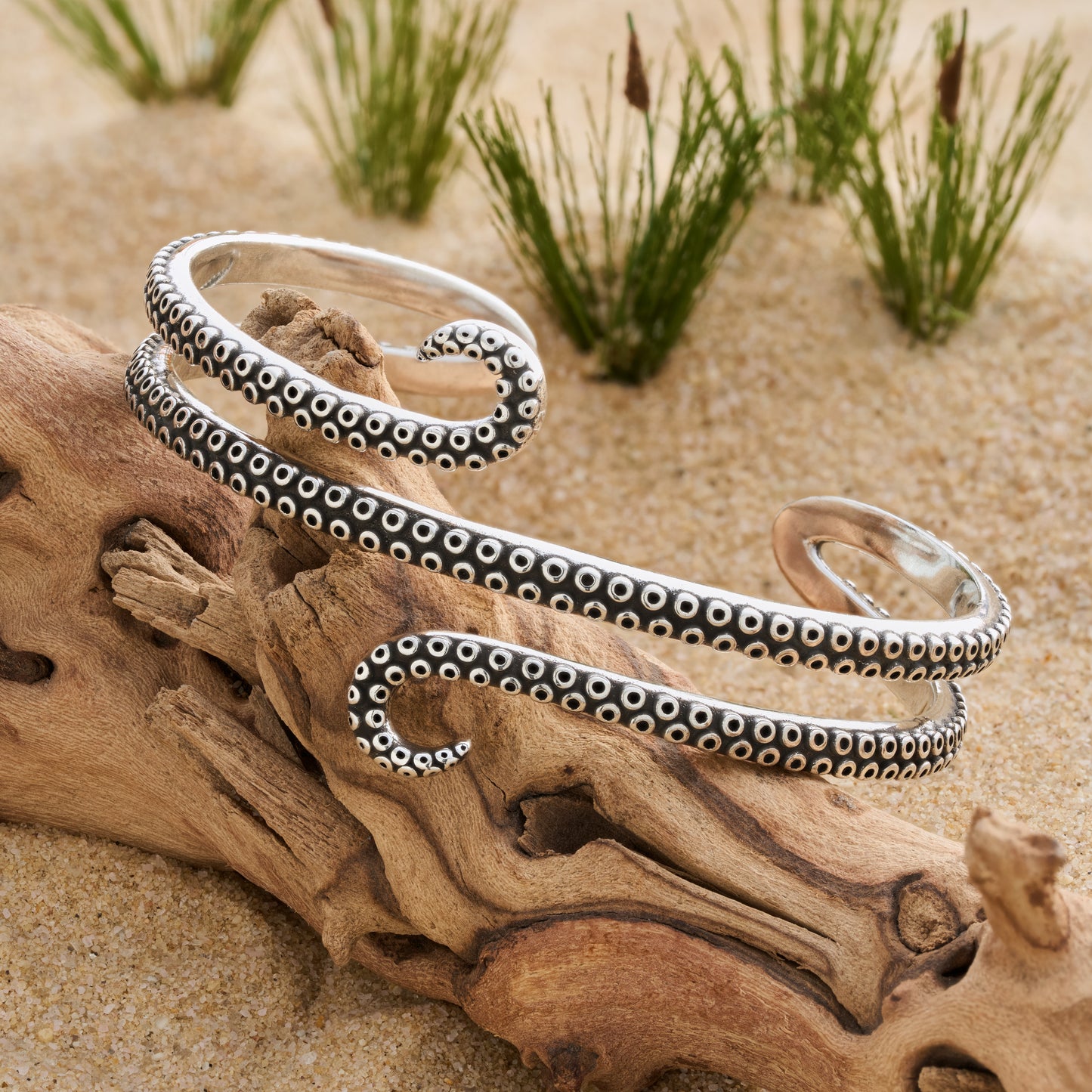 Octopus Tentacle Cuff & Ring Gift Set