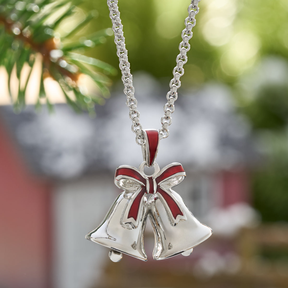 Christmas Bell Necklace