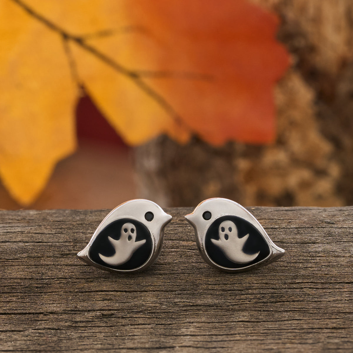 Ghost Birdie Studs