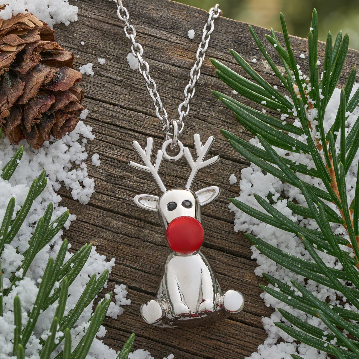 Sitting Reindeer Gift Set (Leverbacks)