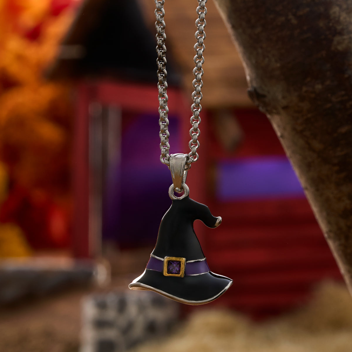 Enamel Witch Hat Gift Set (French Hooks)