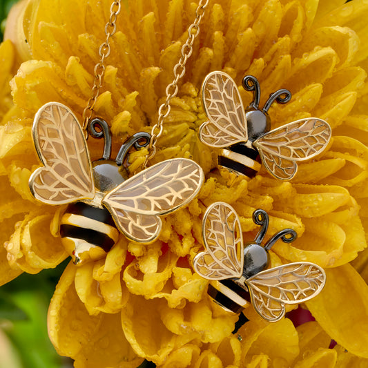 Golden Bee Wing Gift Set