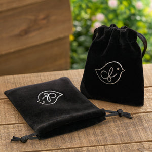 Limited Edition Black Velvet Jewelry Bag