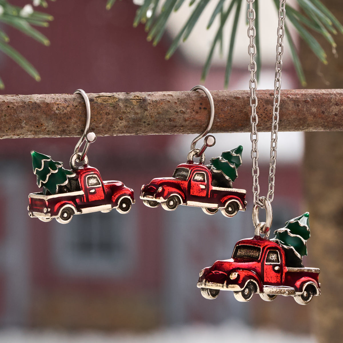 Christmas Tree Truck Gift Set (French Hooks)