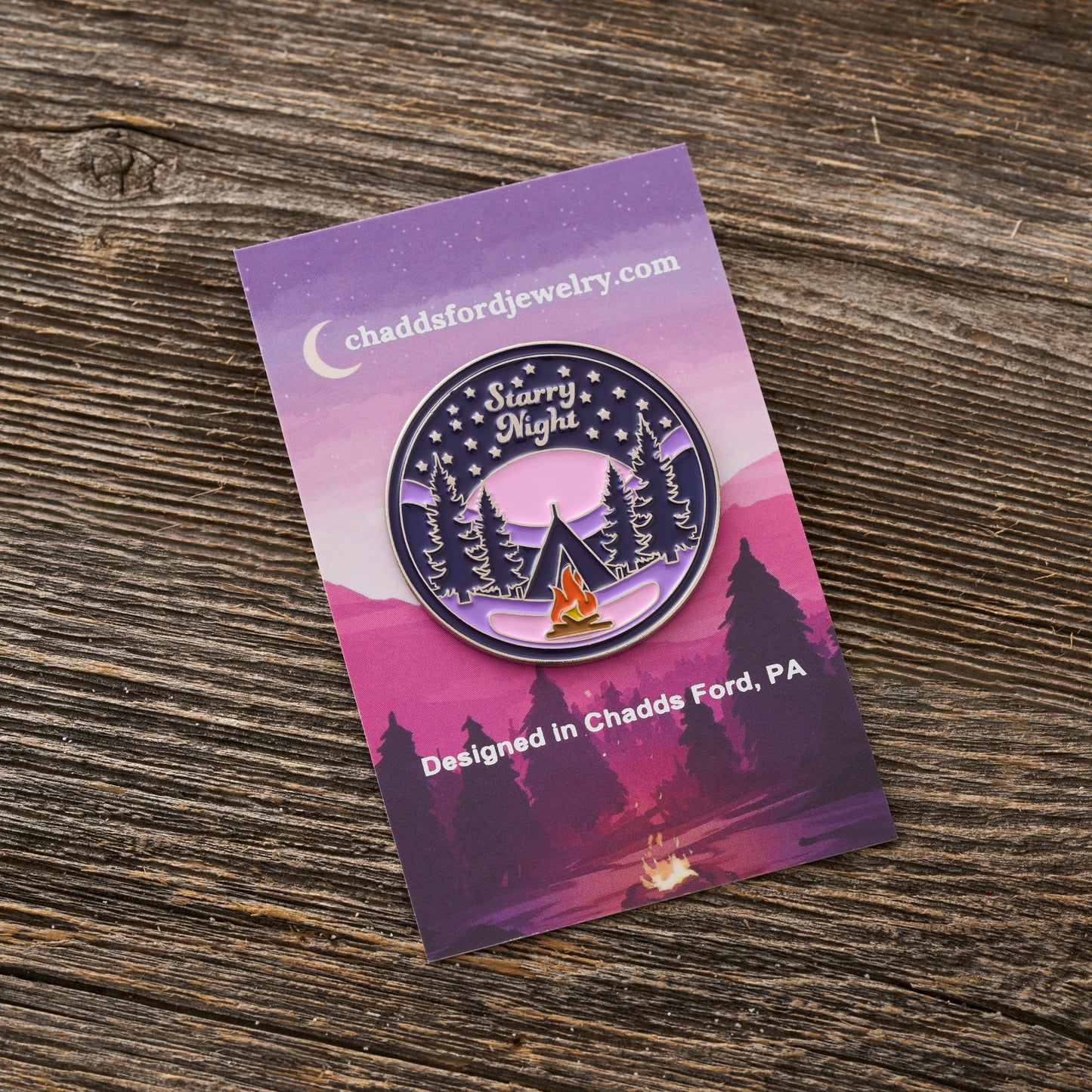 Starry Night Pin