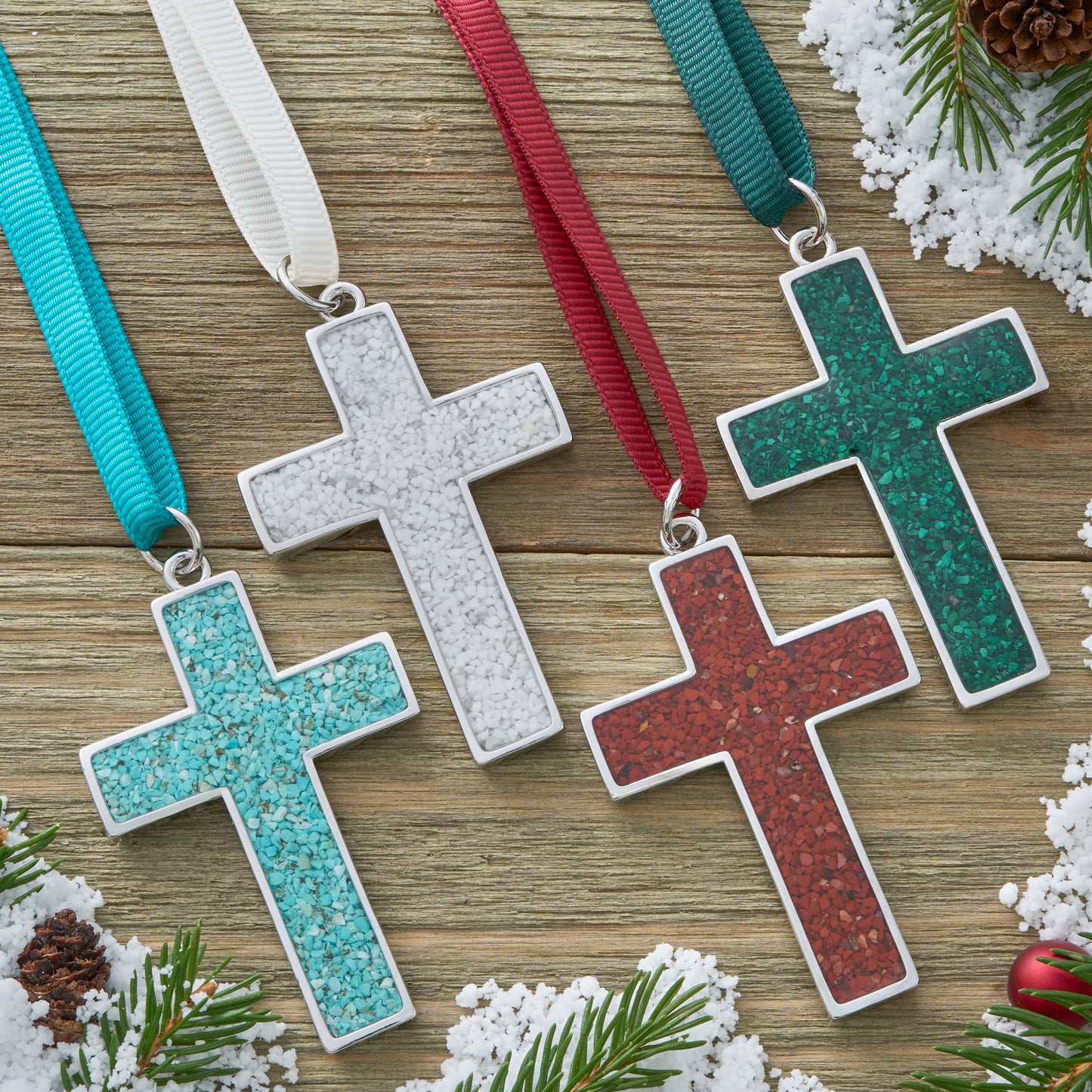 Cross Ornament Gift Set