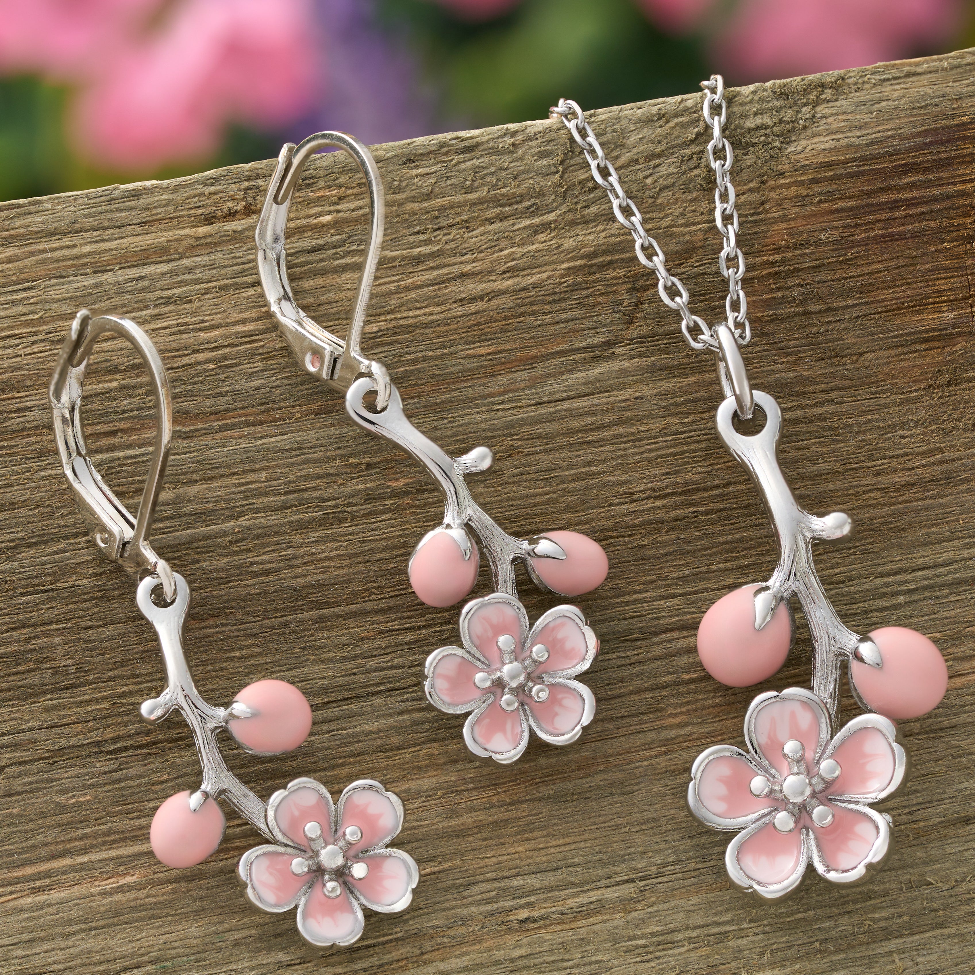 Cherry Blossom Branch Gift Set – Chadds Ford Jewelry