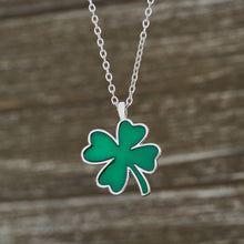 Load image into Gallery viewer, Little Four-Leaf Clover Necklace