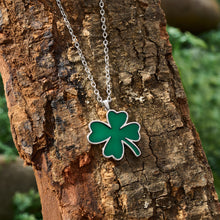 Load image into Gallery viewer, Little Four-Leaf Clover Necklace