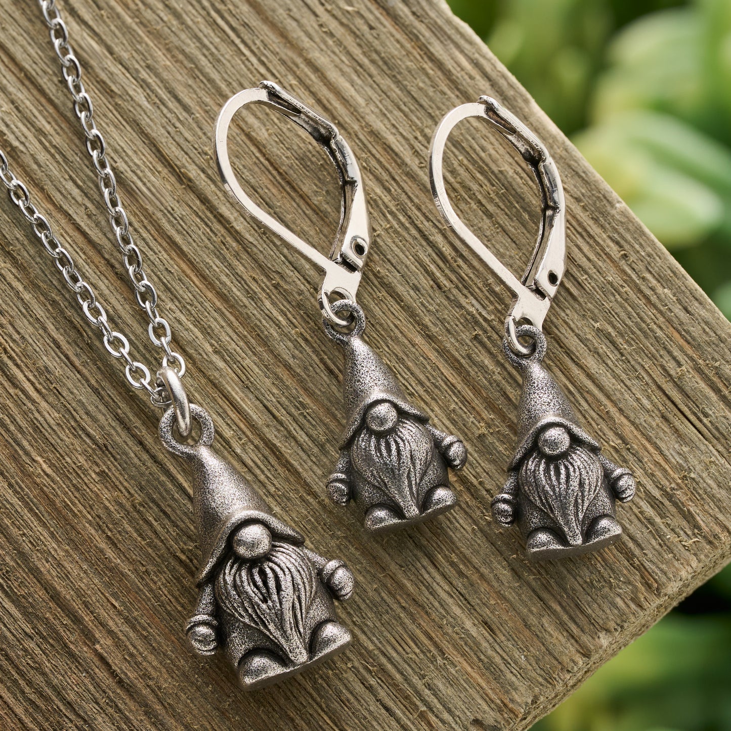 Vintage Dainty 3D Garden Gnome Gift Set