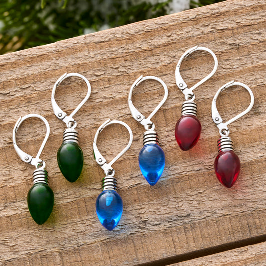 Christmas Light Earrings Bundle (Set of 3)