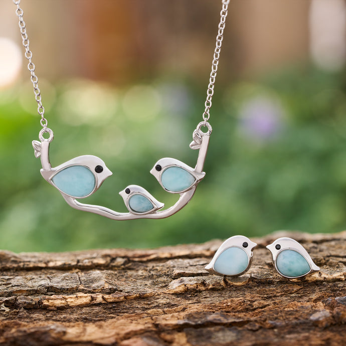 Larimar Birdie Gift Set