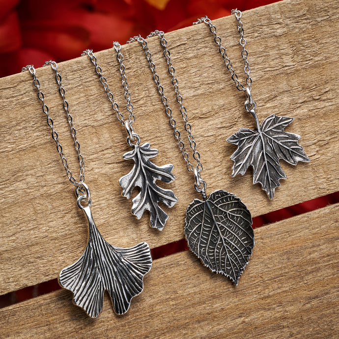 Vintage Leaf Necklace Bundle