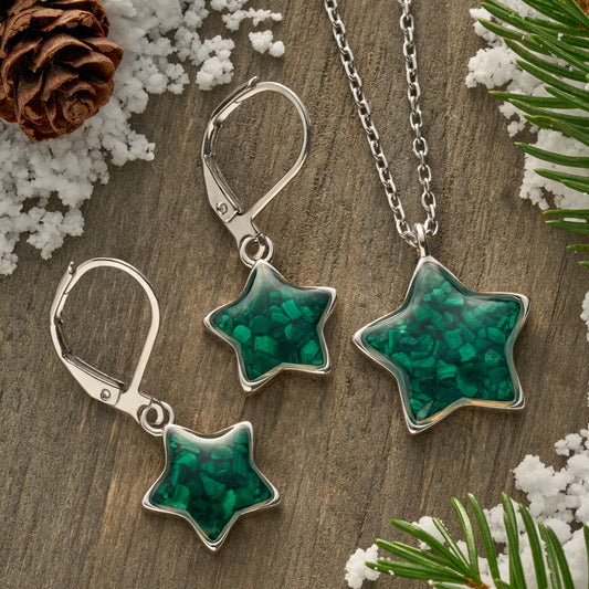 Malachite Star Gift Set
