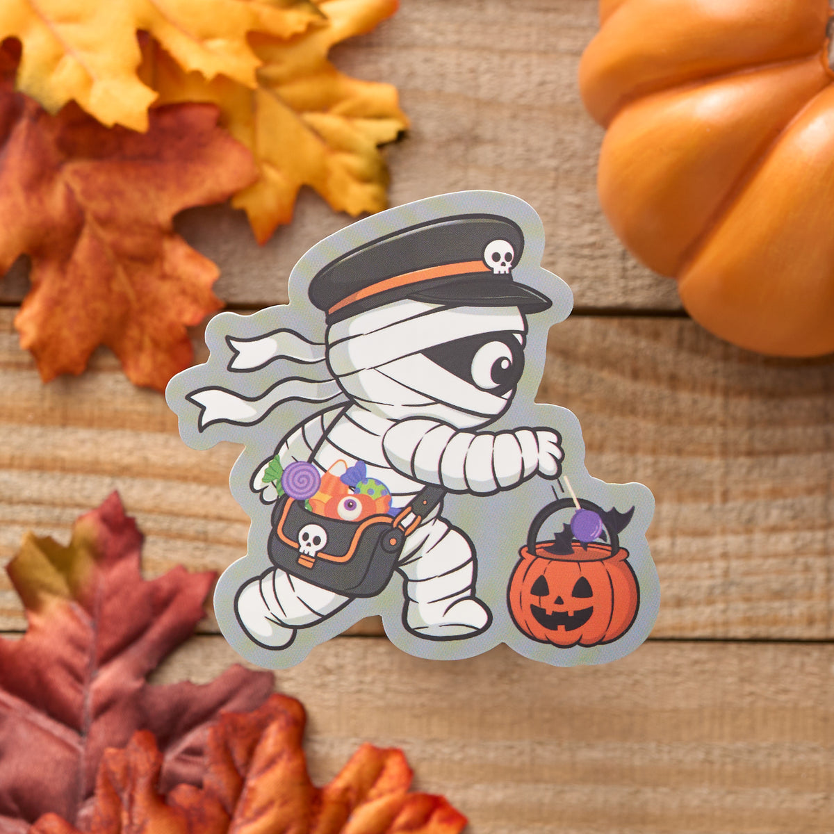 Halloween Mummy Sticker Pack (6pcs)