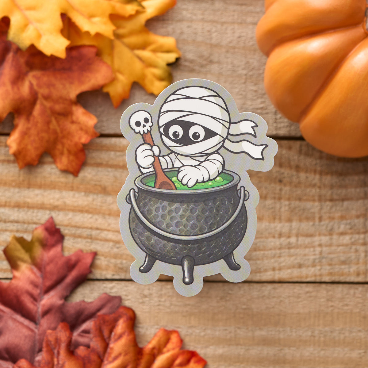Halloween Mummy Sticker Pack (6pcs)