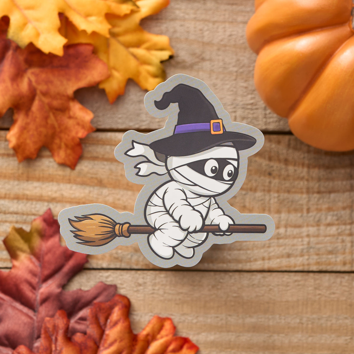Halloween Mummy Sticker Pack (6pcs)