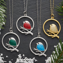 Load image into Gallery viewer, Glass Birdie Branch Necklace Bundle