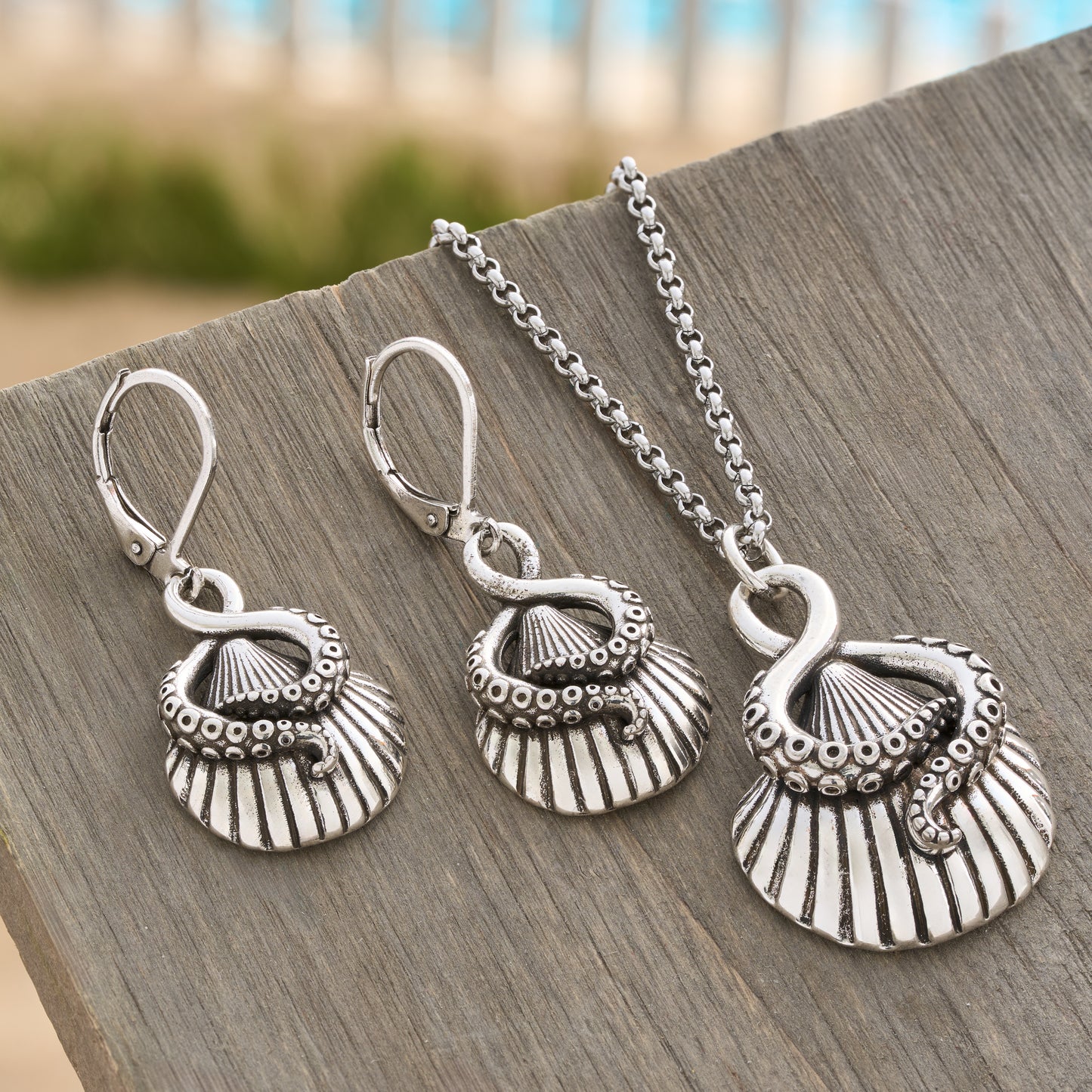 Octopus Tentacle Shell Gift Set