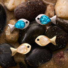 Load image into Gallery viewer, Sterling Silver Sand Fishie Stud Bundle