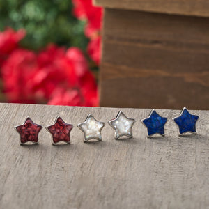 Sterling Silver Star Studs Bundle
