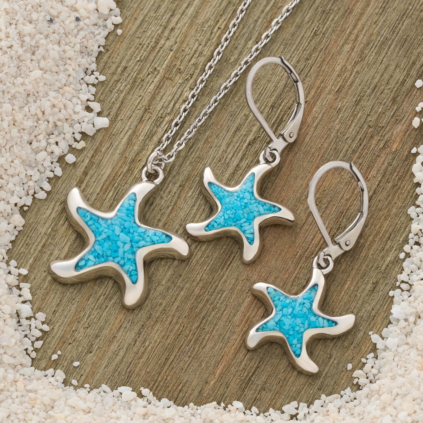 Turquoise Starfish Gift Set
