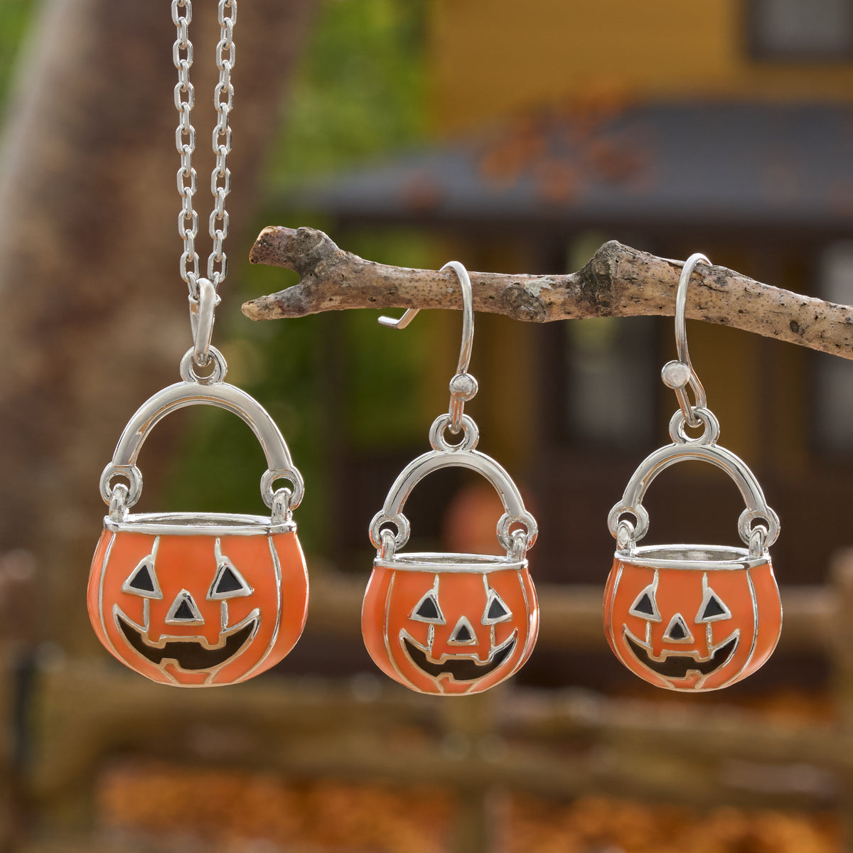 Jack-o'-Lantern Pail Gift Set