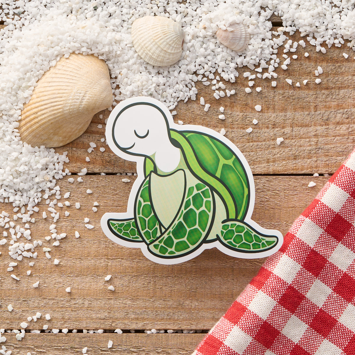 Sea Turtle Sticker Pack (5pcs)