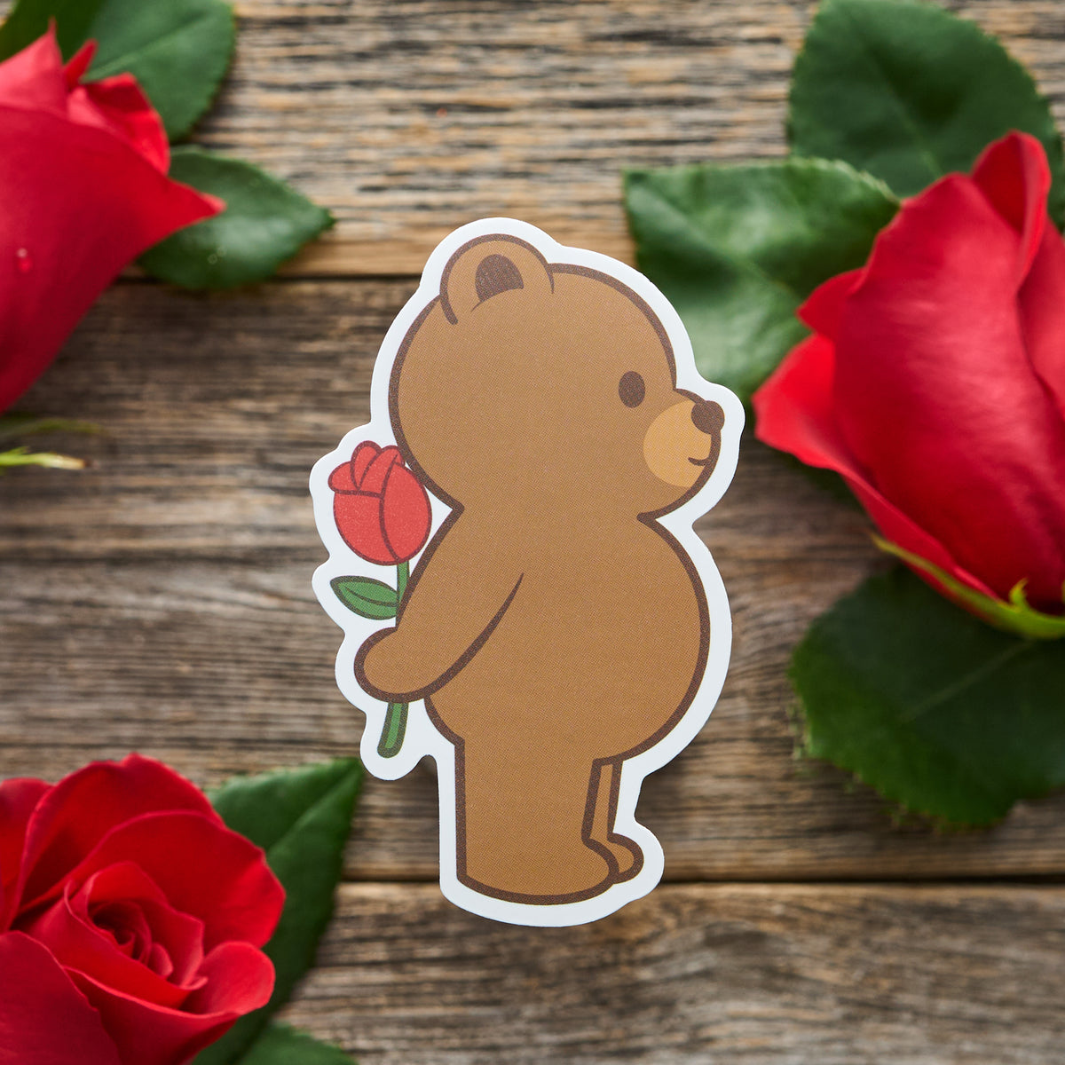Teddies and Hearts Sticker Pack (7pcs)