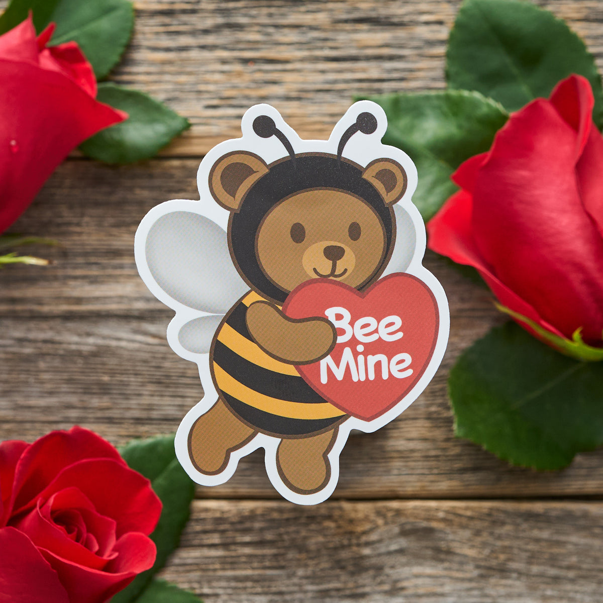 Teddies and Hearts Sticker Pack (7pcs)