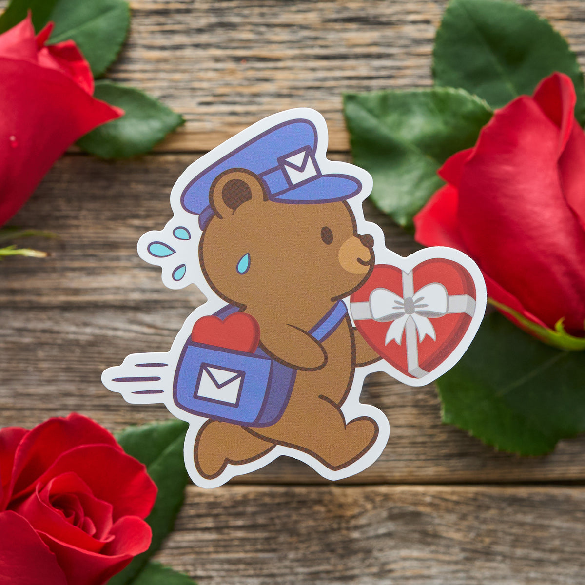 Teddies and Hearts Sticker Pack (7pcs)