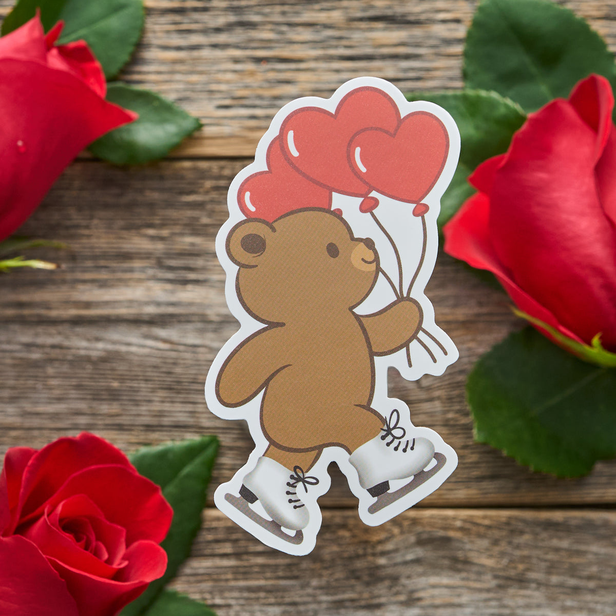 Teddies and Hearts Sticker Pack (7pcs)