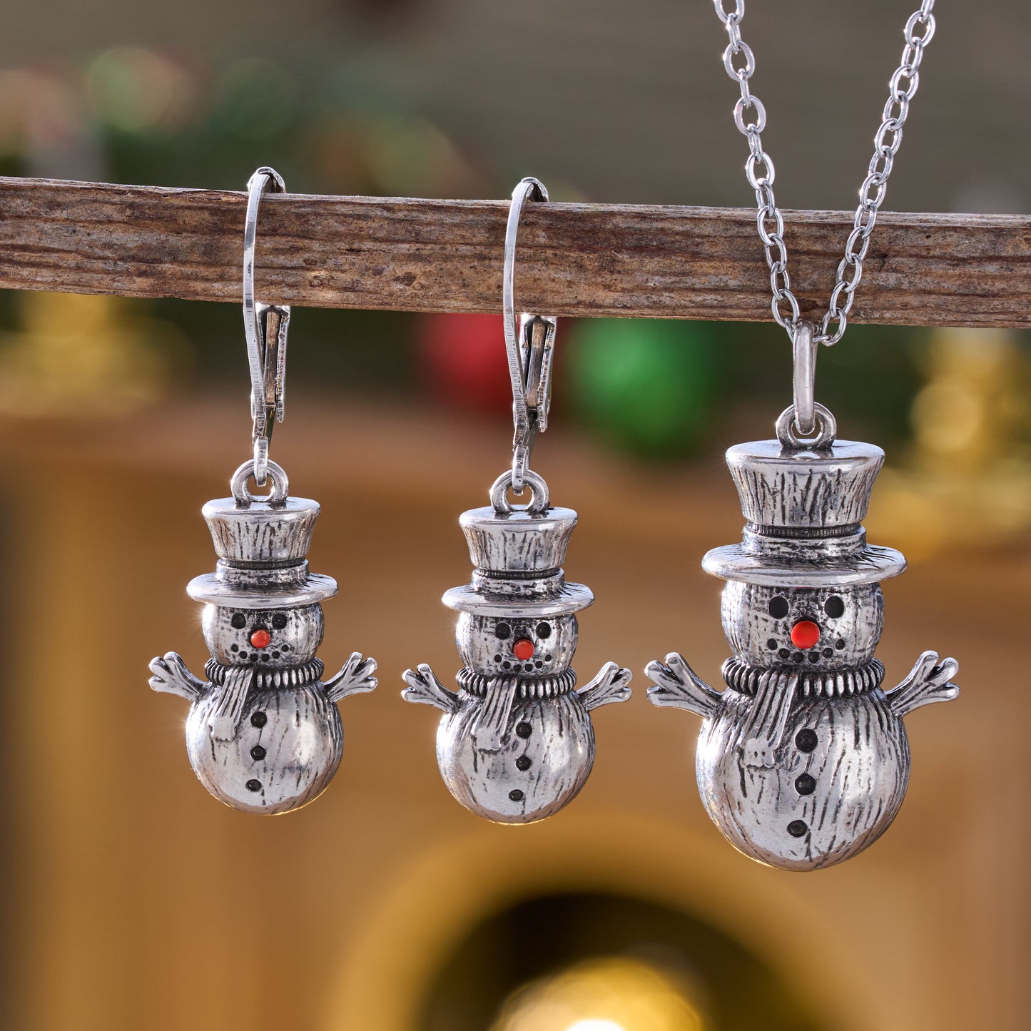 Vintage Snowman Gift Set