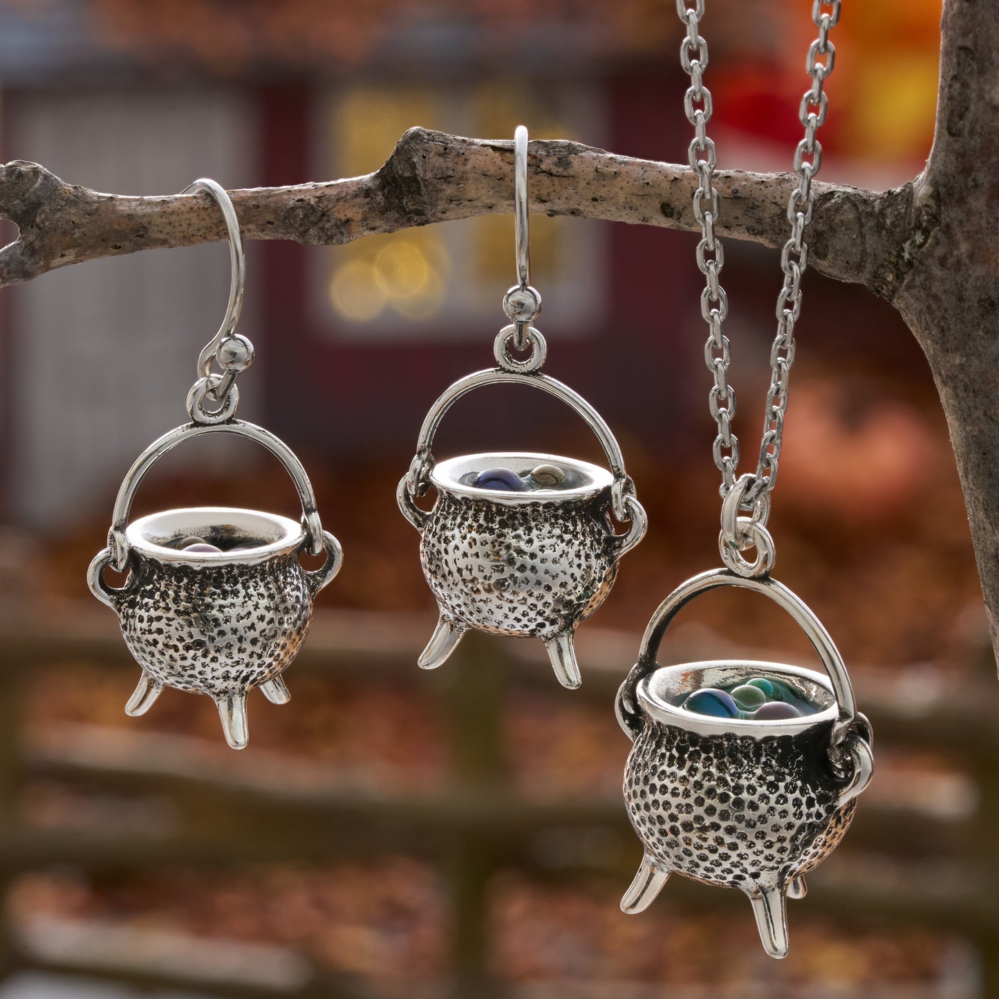 Witch's Cauldron Gift Set (French Hooks)
