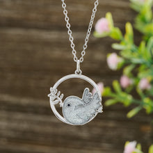 Load image into Gallery viewer, Sand White Dove Branch Necklace